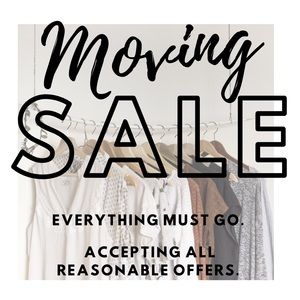 CLOSET CLEAN OUT!! Everything must go!